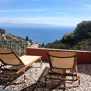 Vittorio - Splendid Panoramic Sea View Terrace Appartement Taormine